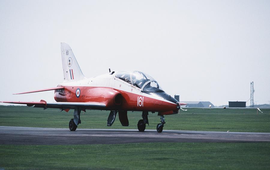 Фото Getty Images Учебно-тренировочный реактивный самолет Hawk.