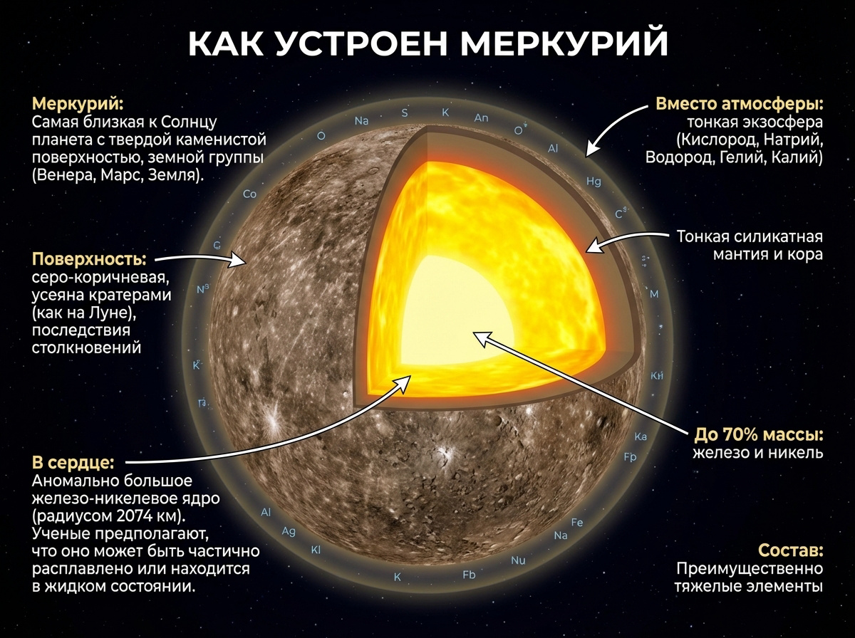 состав Меркурия