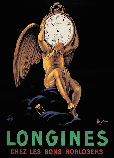 Реклама Longines, 1911 год