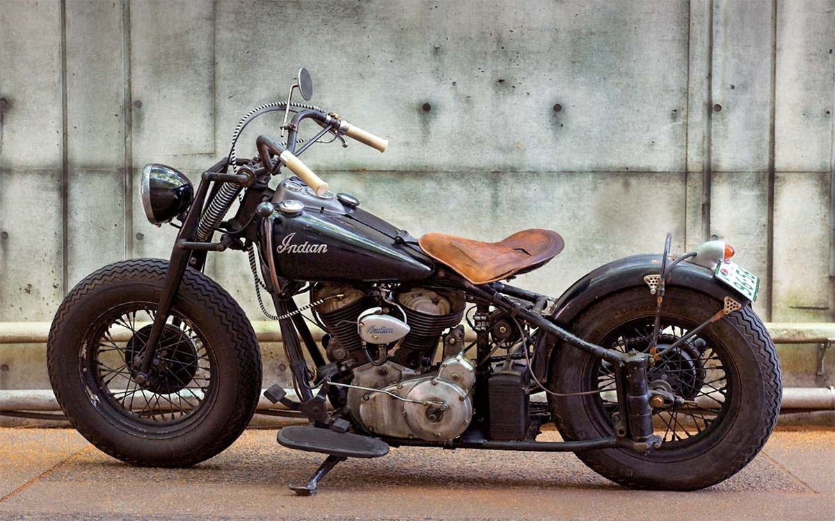 Классический боббер — Indian Motorcycle Custom Bobber Classic 1939