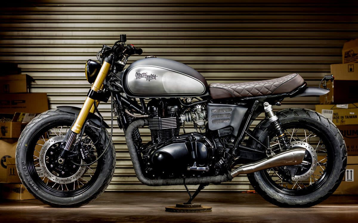 Кафе-рейсер Triumph Bonneville