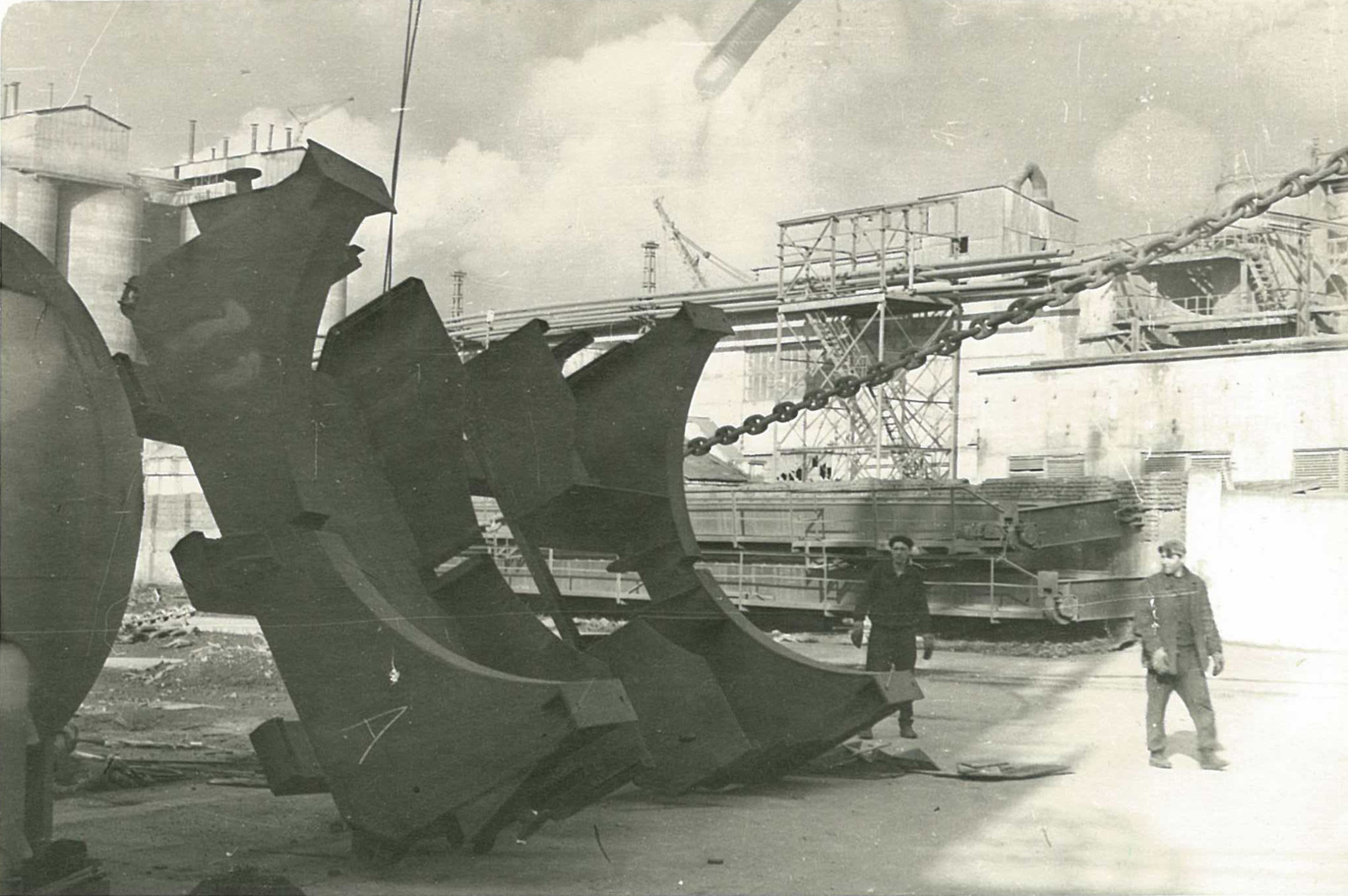 Опорная часть подводной лаборатории