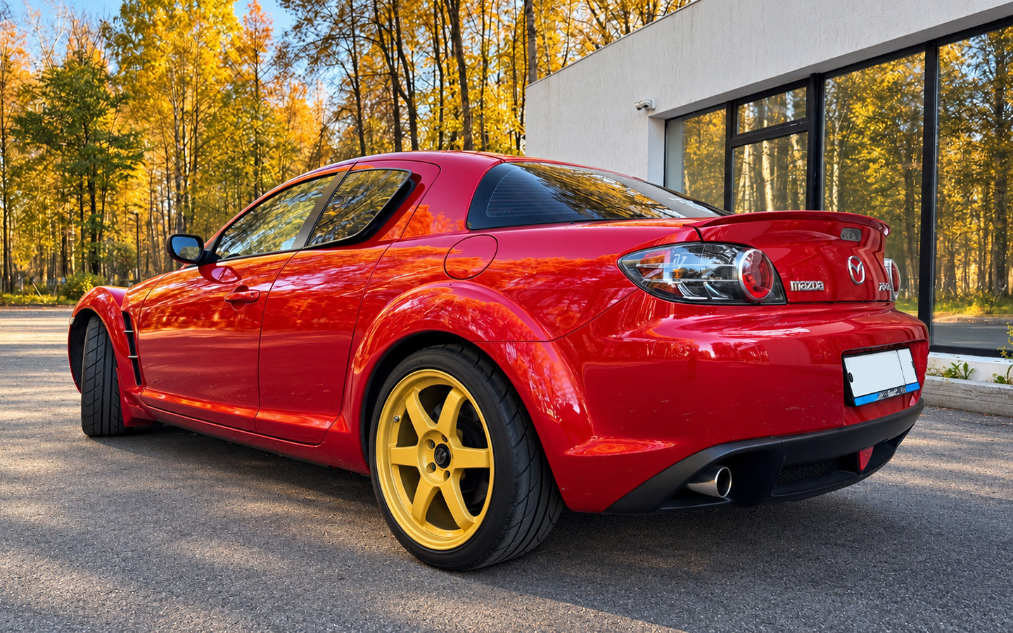 Одной из главных трат на RX-8 стали немецкие диски, на которые потрачено более 100 тыс. руб.