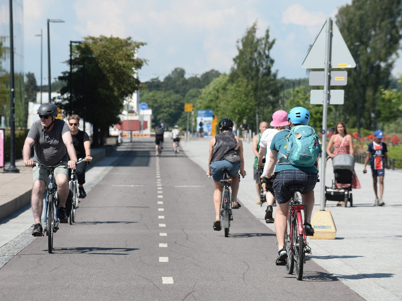 cycling lanes Helsinki