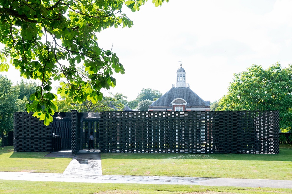 Павильон Serpentine Galleries в Лондоне, 2018 год