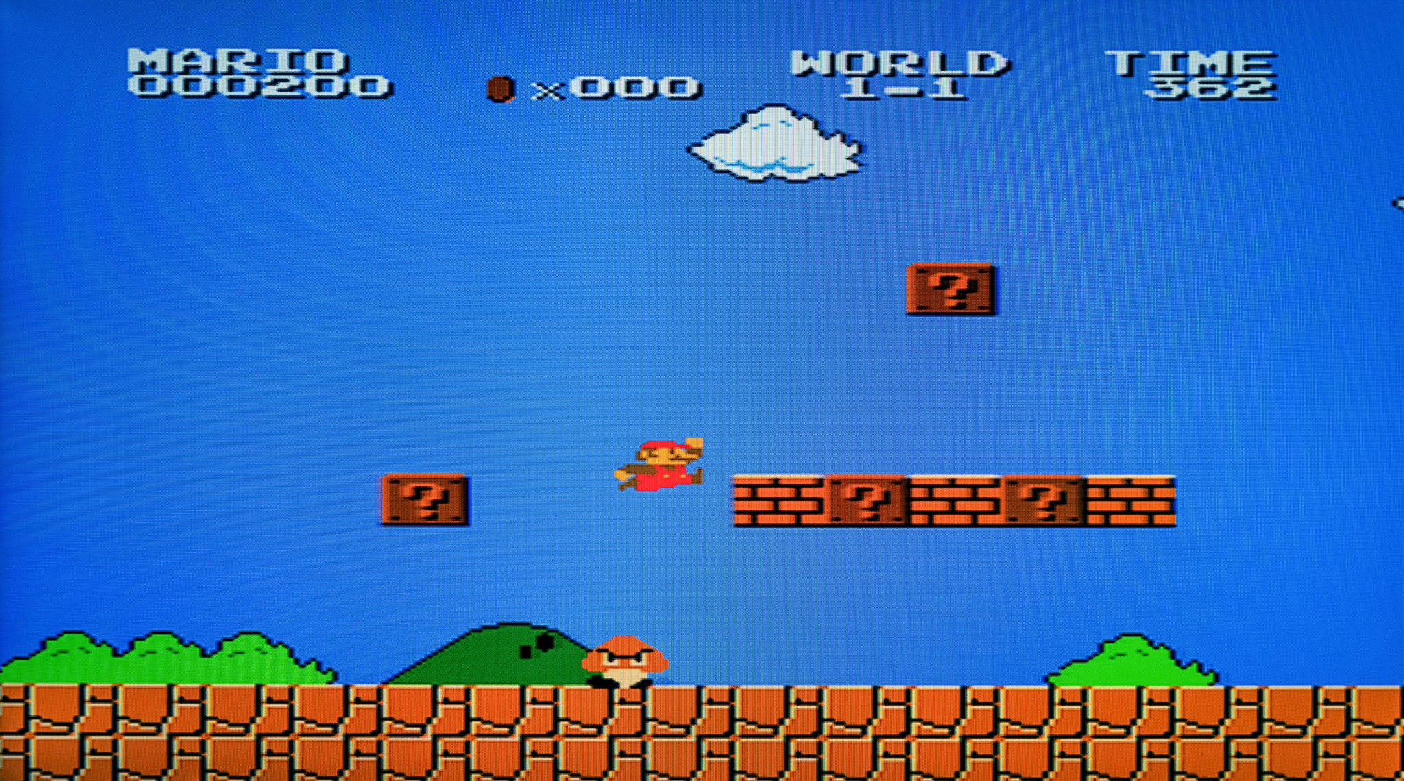 скриншот из игры супер марио