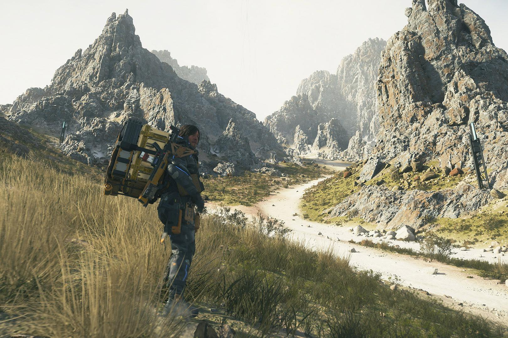 Скриншот из игры Death Stranding 2