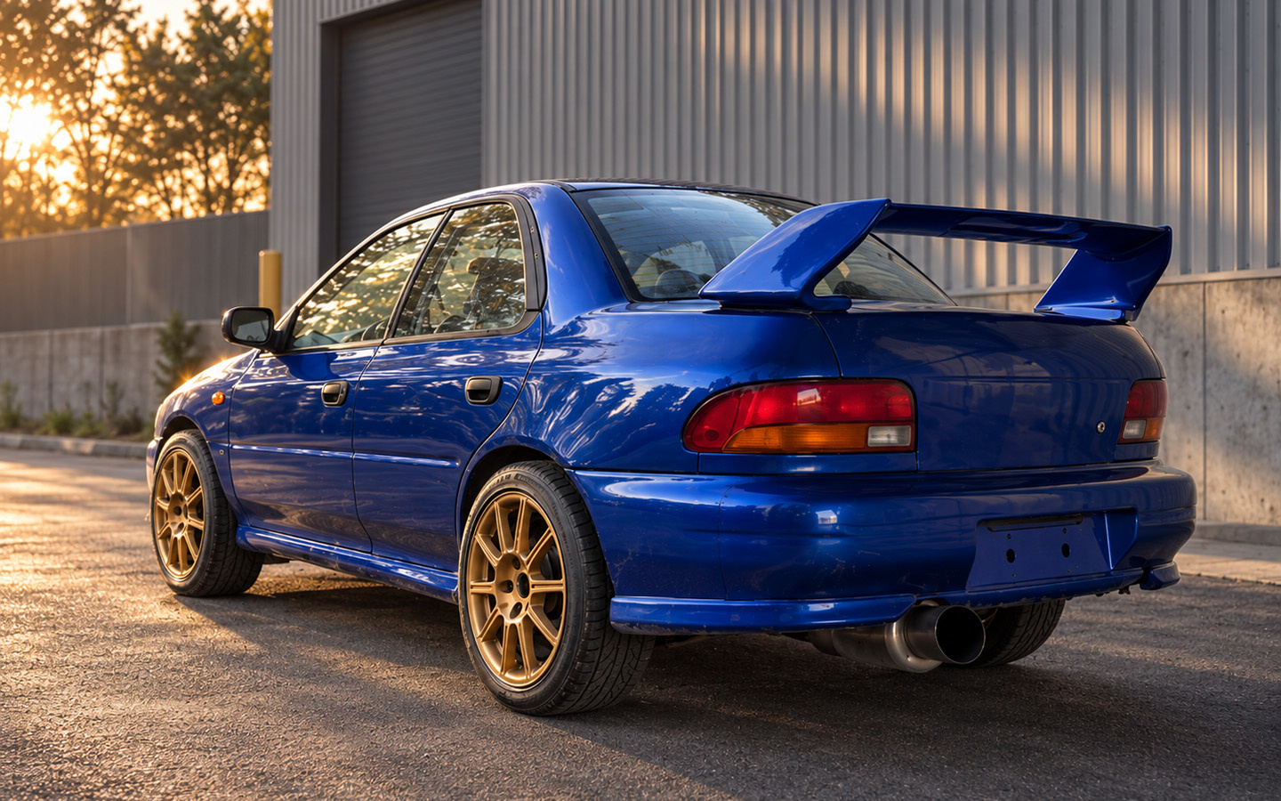 Subaru Impreza WRX первого поколения выпускали в конце 90-х годов