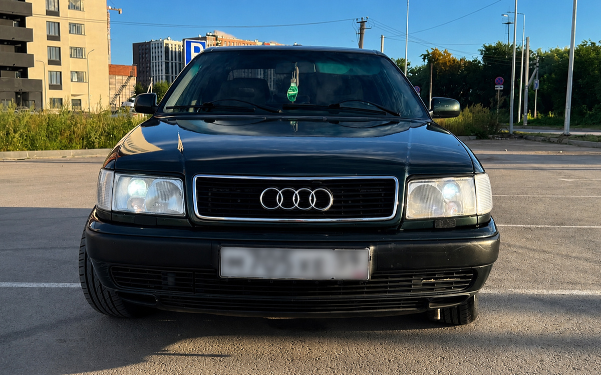 Кузов Audi 100 полностью оцинкован — в этом главное конкурентное преимущество перед BMW и Mercedes-Benz тех же годов выпуска