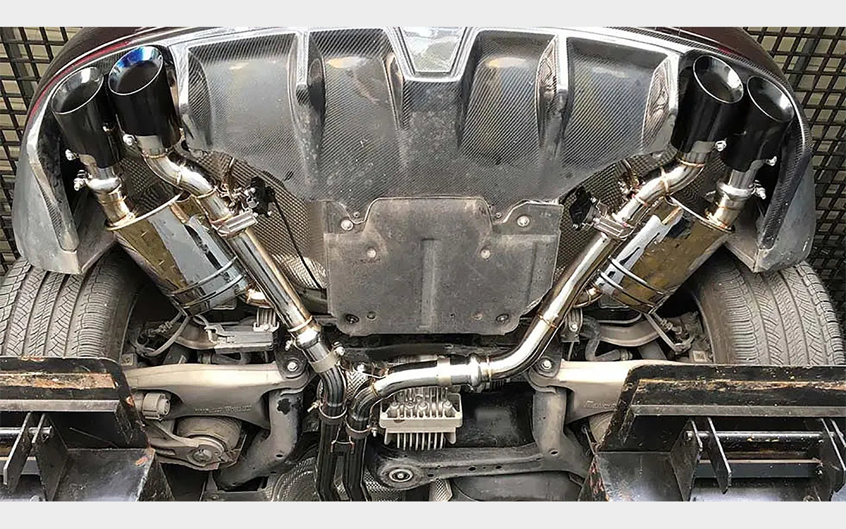 Модифицированный даунпайп может интегрироваться в выхлопную систему и атмосферных двигателей, но эффективность такой операции заметно ниже, чем в случае с турбированными ДВС