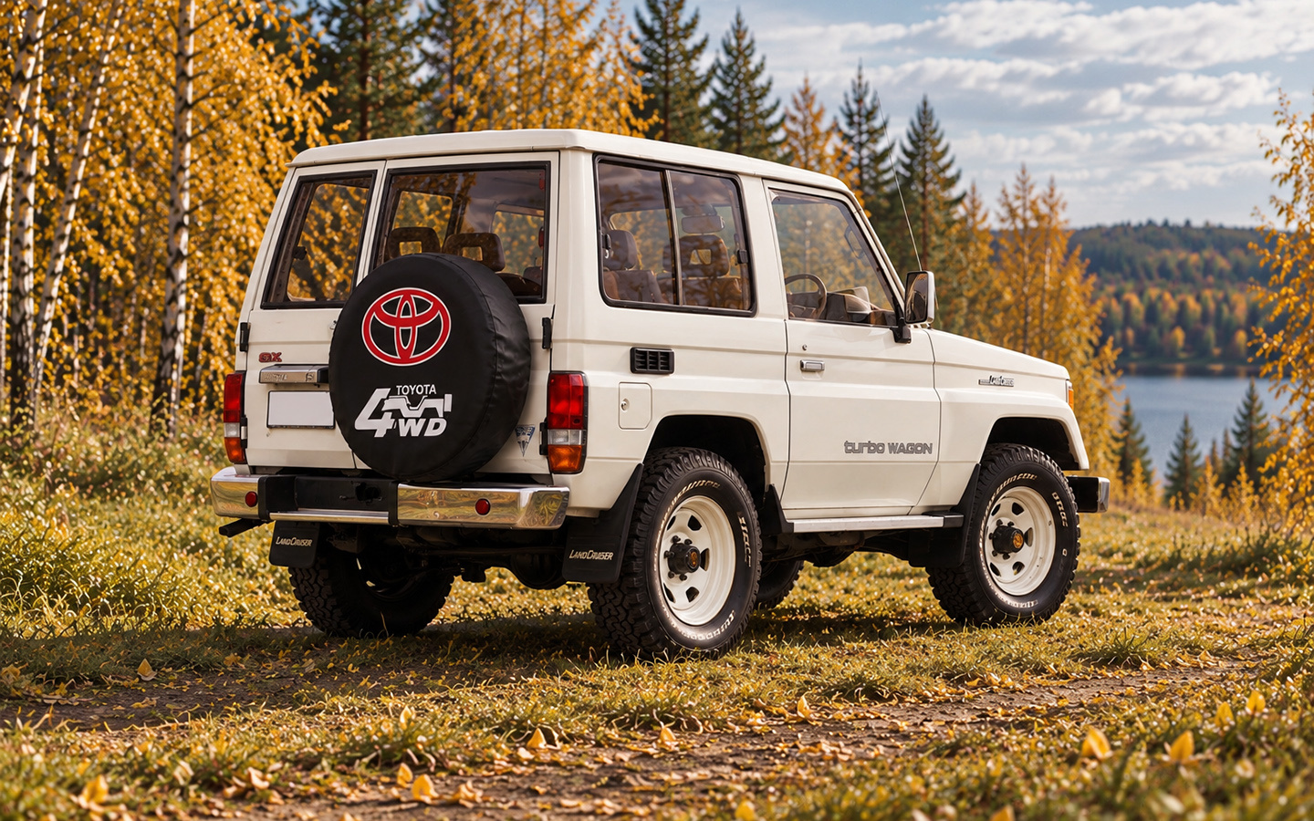 Этот Land Cruiser 70 куплен на японском аукционе 11 лет назад